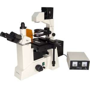   Omano OMFL600 Inverted Fluorescence Compound Microscope Electronics