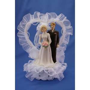 Military Wedding Cake Topper (Shown with Navy Figurine)  
