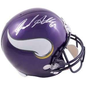   signed Minnesota Vikings Full Size Replica Helmet 