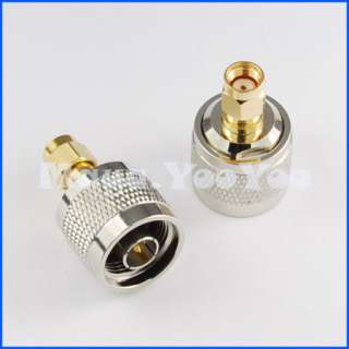 male plug to rp sma plug female pin connector adapter