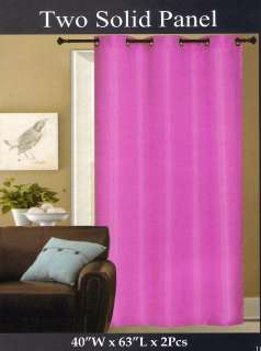 Panels Solid Curtain Window Covering Panel New Each Panel Measures 
