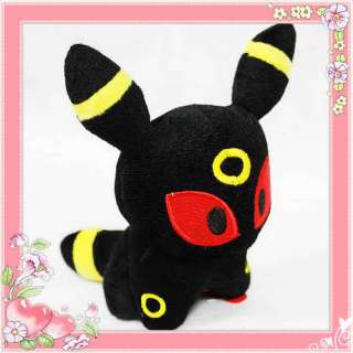 Nintendo Pokemon Umbreon ブラッキー Blacky Stuffed Animal Plush 