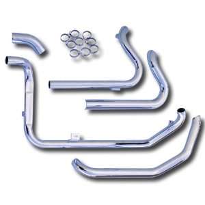   Independent Exhaust Head Pipes Set for Harley 2010 2012 Trike Models