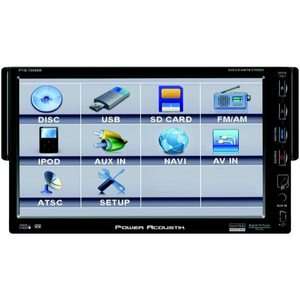 POWER ACOUSTIK PTID 7000NR 7 IN DASH TOUCHSCREEN TFT/LCD MONITOR WITH 