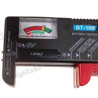 Universal Battery Checker Tester AA AAA C D 9V Button  