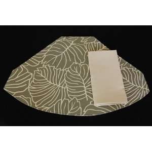  Pacific Table Linens Tropical Wedge Placemats & Napkins 