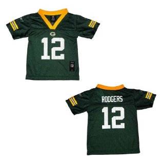 Children / Boys NFL Green Bay Packers Rodgers #12 Athletic Comfortable 