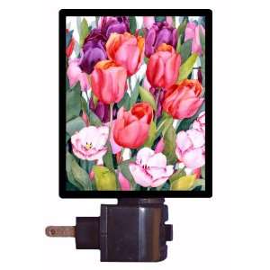  Floral / Flower Night Light   Melody of Spring   Tulips 