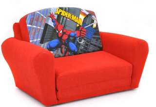 Kids Furniture SPIDERMAN Toddler SLEEPOVER SOFA  