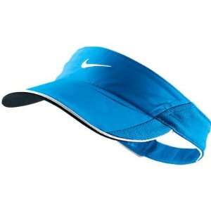 Nike Blue Glow Ladies Featherlight Visor Sports 