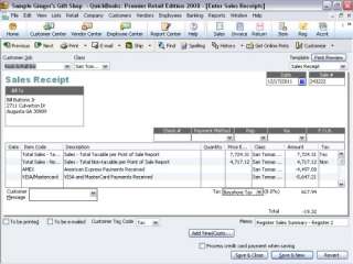 Send your sales directly into QuickBooks Post your data to Sales 