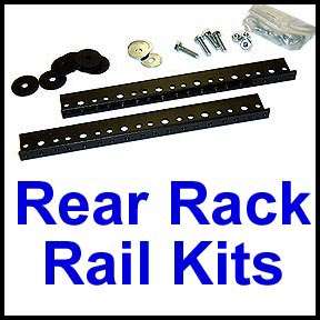 14 Space Rear Rail Kit For Our RACK CASES   Kit Form  