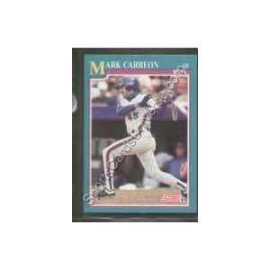  1991 Score Regular #165 Mark Carreon, New York Mets Baseball 