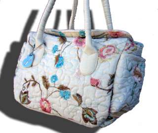 NEW Donna Sharp Blush Suzette Mini Connie Quilted Bag  