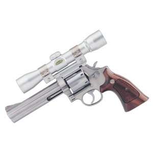 Weaver Classic Silver Handgun Scope (2x28 with Dual X Reticle)  