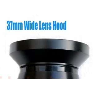  EzFoto 37mm Wide Metal Lens Hood Shade for Panasonic LUMIX 