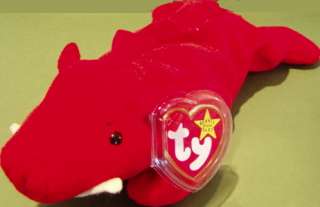 grunt the razorback hog retired ty beanie baby 9 long red razorback 