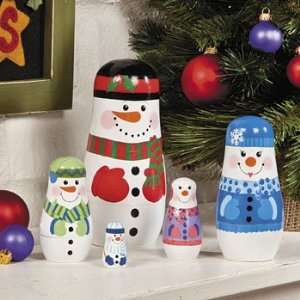 Nesting Snowman Family   Party Decorations & Room Decor 