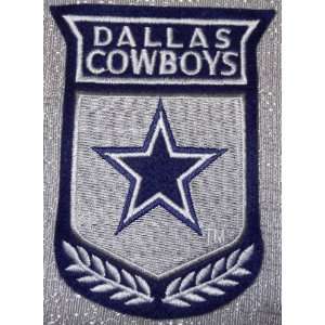  NFL Football DALLAS COWBOYS Logo Shield Embroidered PATCH 