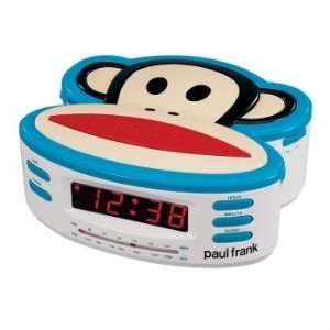  Exclusive Paul Frank PF250 Single Alarm, AM/FM Clock Radio 