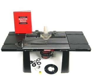 Craftsman 1 1/2 HP Router Craftsman router table (with guides) 2 Bits 