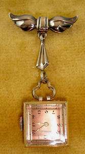 Antique Imperial watch/brooch good running condition  