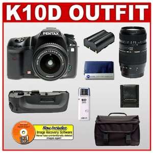  Pentax K10D Digital SLR Camera Body + Pentax 18 55mm f/3.5 