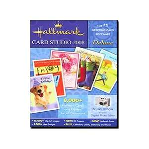  New Hallmark Software Card Studio Deluxe 2008 Digital Photo Editor 