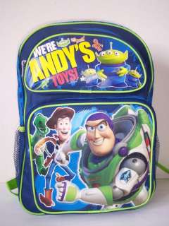 Toy Story 3 Medium School Backpack Bag  