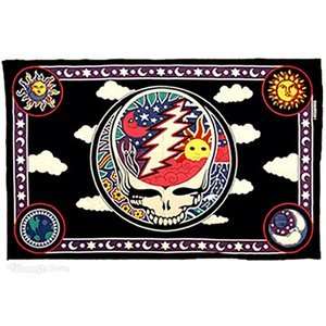  Space Your Face Wall Tapestry   Grateful Dead Health 