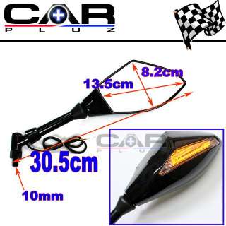 This is brand new Motorcycle Integrated LED Mirrors (1 pair). 100% new 