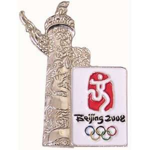    Beijing 2008 Olympics Ornamental Column Pin