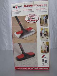 SCUNCI FLOOR STEAMER KIT ATTACHMENTS FOR STEAM CLEANER  