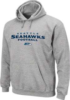  Seahawks Navy T Shirt and Steel Hooded Sweatshirt Combo Pack  