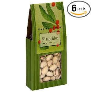 Pacific Gold Marketing Pistachios Snack Pack, 5 Ounce Units (Pack of 6 