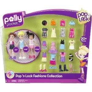  Polly Pocket Pollyworld Pop N Lock Fashion Pack Toys 