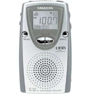  DT210 AM/FM Stereo/Dig.Tun Pocket Ra Electronics