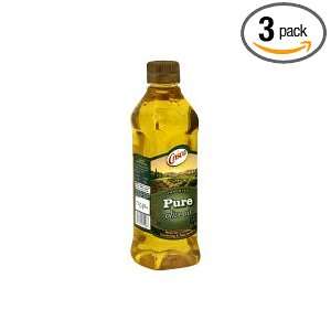 Crisco Pure Olive Oil, 16.9000 Ounce (Pack of 3)  Grocery 