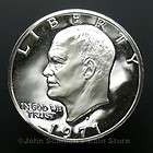 1971 S Eisenhower Dollar 40% Silver   Gem Proof Cameo