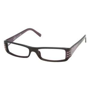  Prada PR07LV 7WV1O1 Eyeglasses MShiny Black PBlk Rasp 