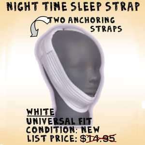 New Chin Strap CPAP Sleep Apnea Snoring Elastic Velcro  