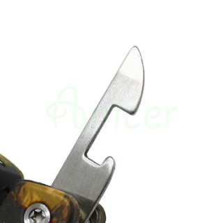 Foldaway Pliers Knife Saw Screwdriver Mini Pocket Metal Multi Tool 