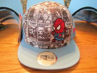   New Era Spider Man Marvel Comics Snap Back Adjustable Hat NWT  