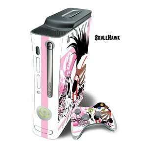   Cover for Xbox 360 Console + two Xbox 360 Controllers   Skull Hawk