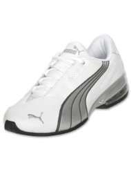 PUMA Mens Cell Jago 6 Running Shoe, White/Silver