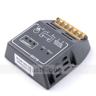 12V 10A PWM Solar Panel Power Charge Regulator Controller Compatible 