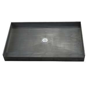 Tile Redi Shower Base 30 In. D x 60 In. W. With integrated Center PVC 