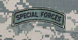 Special Forces SF Tab Patch for US Army ACU Uniforms  