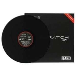  Rane SSL Serato Scratch Live Time Coded Vinyl   Black 