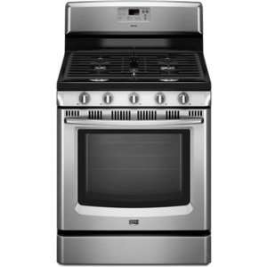  Maytag MGR8670W 30 Freestanding Gas Range with 5 Sealed 